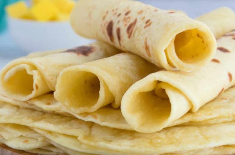 Easy Soft Flour Tortillas Recipe