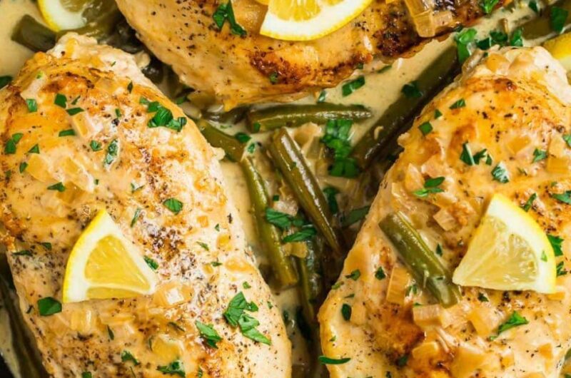 Lemon Chicken Recipe (with Lemon Butter Sauce)