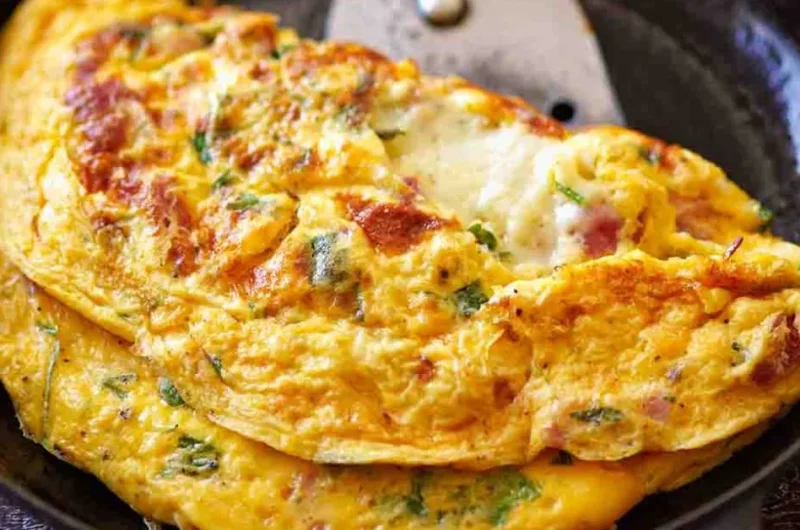 Ham and Cheese Omelette Recipe