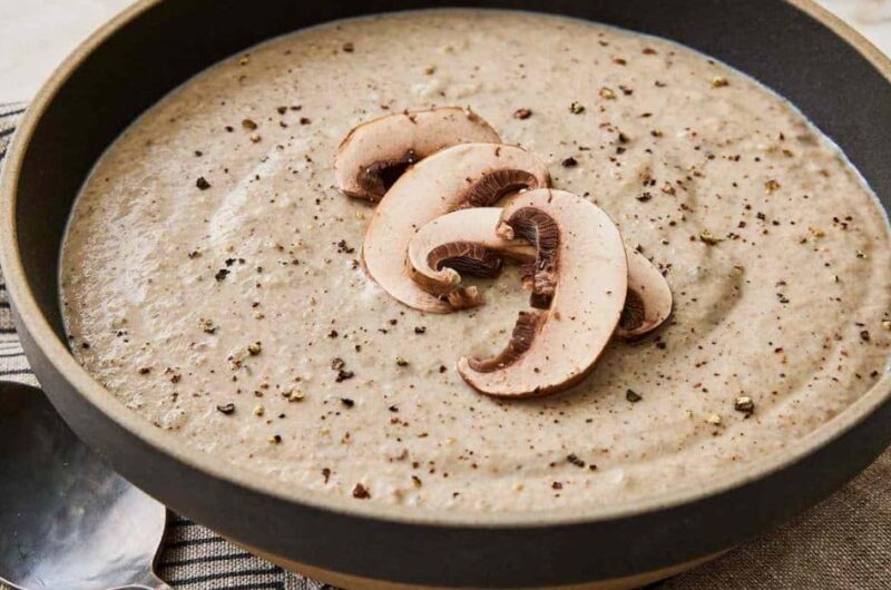 Simple Mushroom Soup Recipe