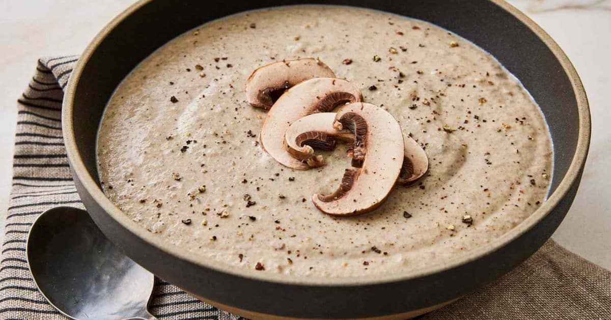 Simple Mushroom Soup Recipe