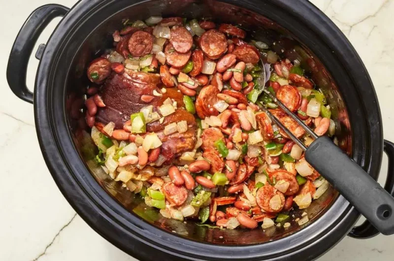 Slow Cooker Red Beans and Rice