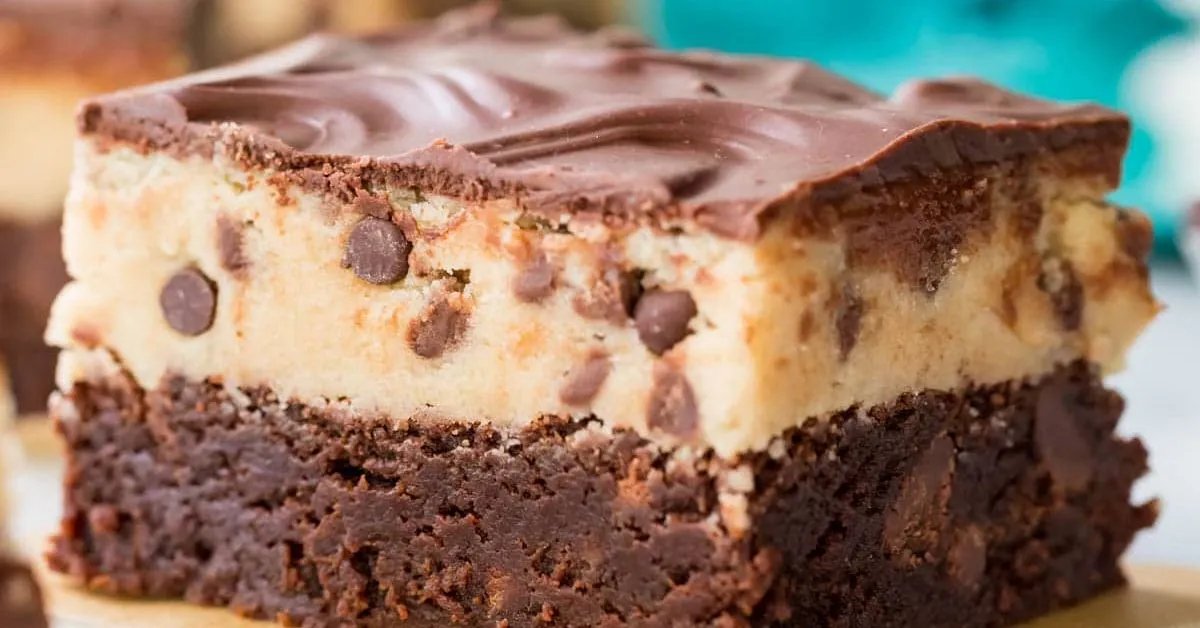 Cookie Dough Brownies Recipe