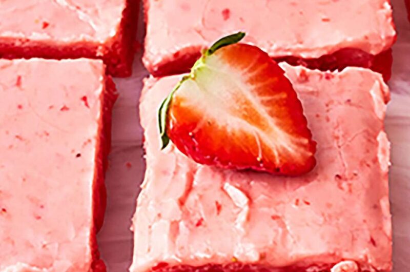 Easy Strawberry Brownies