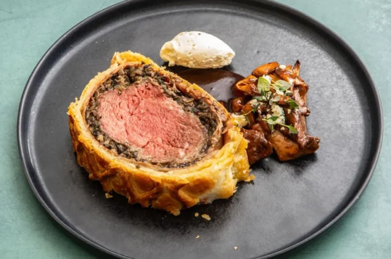Beef Wellington with Stilton