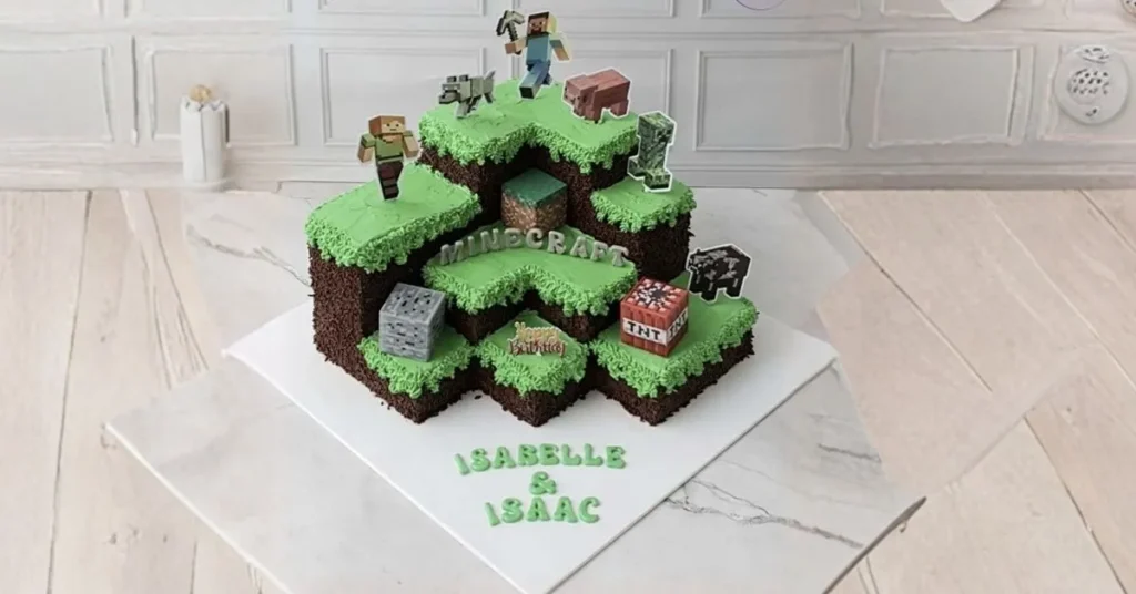 Minecraft Cake Recipe