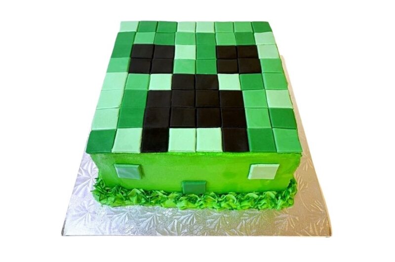 Minecraft Creeper Cake Recipe