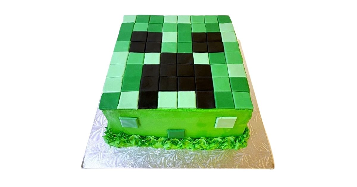 Minecraft Creeper Cake Recipe