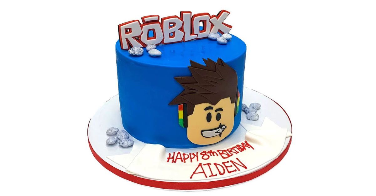 Roblox Birthday Cake for Boys