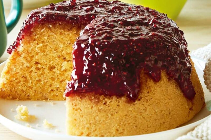 Jam Sponge Pudding Recipe