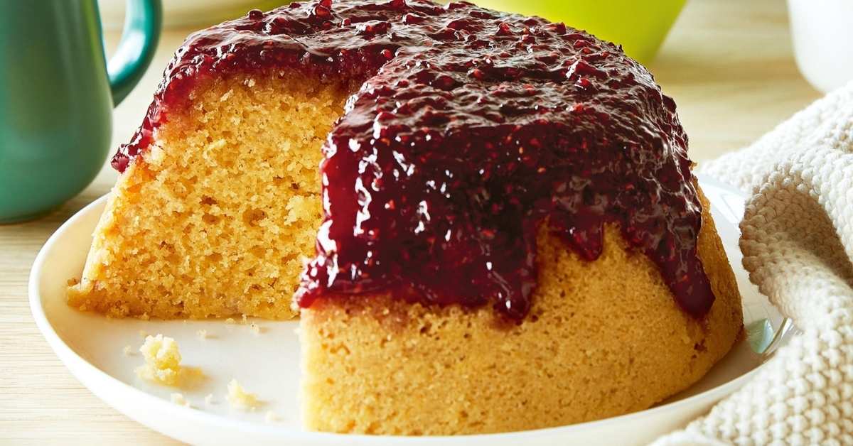 Jam Sponge Pudding Recipe