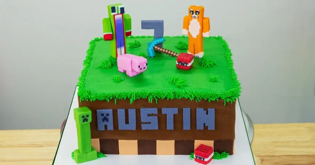 Minecraft Birthday Cake Recipe