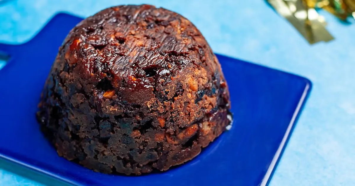 Slow Cooker Christmas Pudding