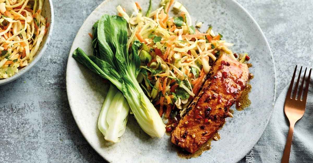 Asian Salmon Fillets Recipe