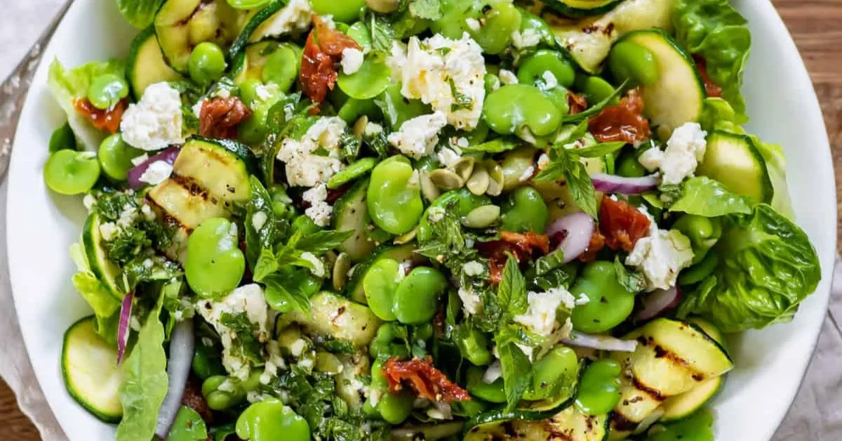 Broad Bean Salad Recipe